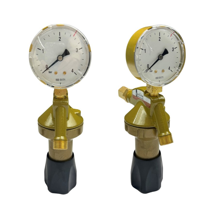GCE Entnahmestellen Druckminderer Propan, 0 - 2,5 Bar regelbar 0783077 - PrimeWelding