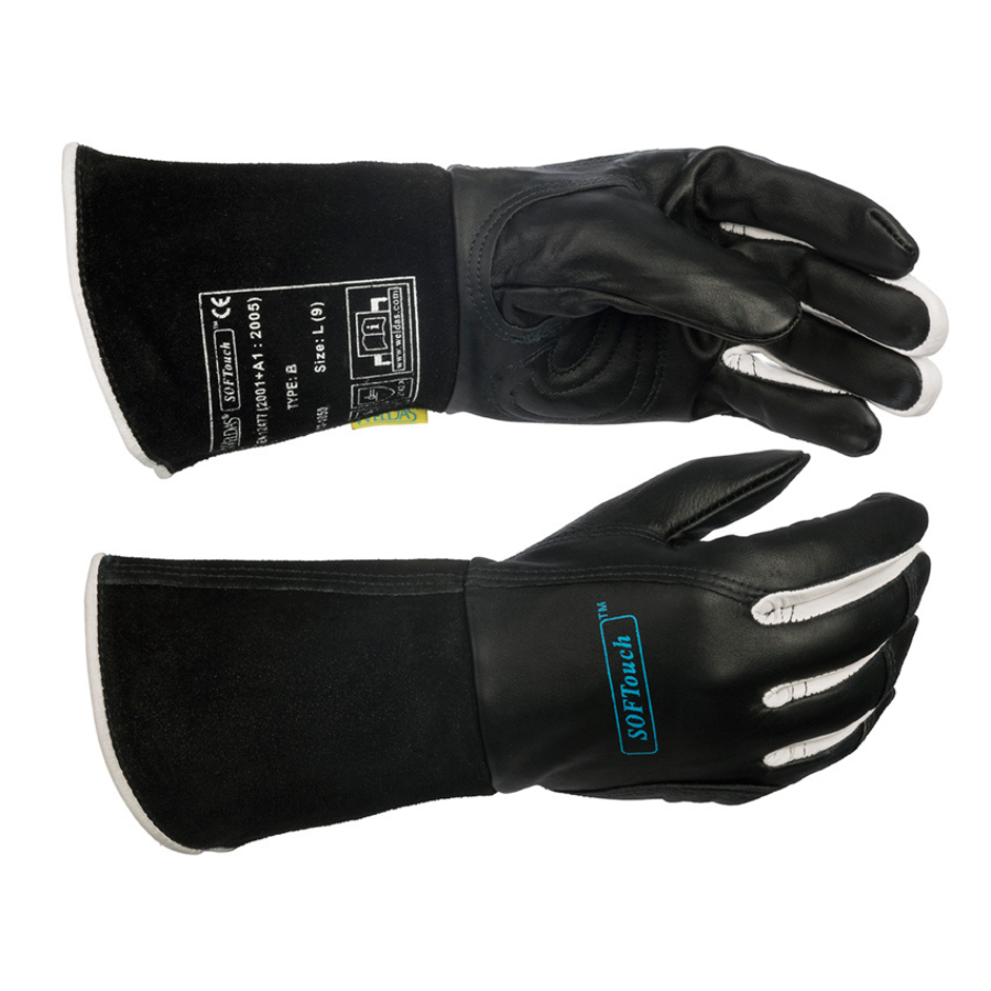 WIG-Schweißerhandschuh Weldas SOFTouch black 10-1050 - PrimeWelding