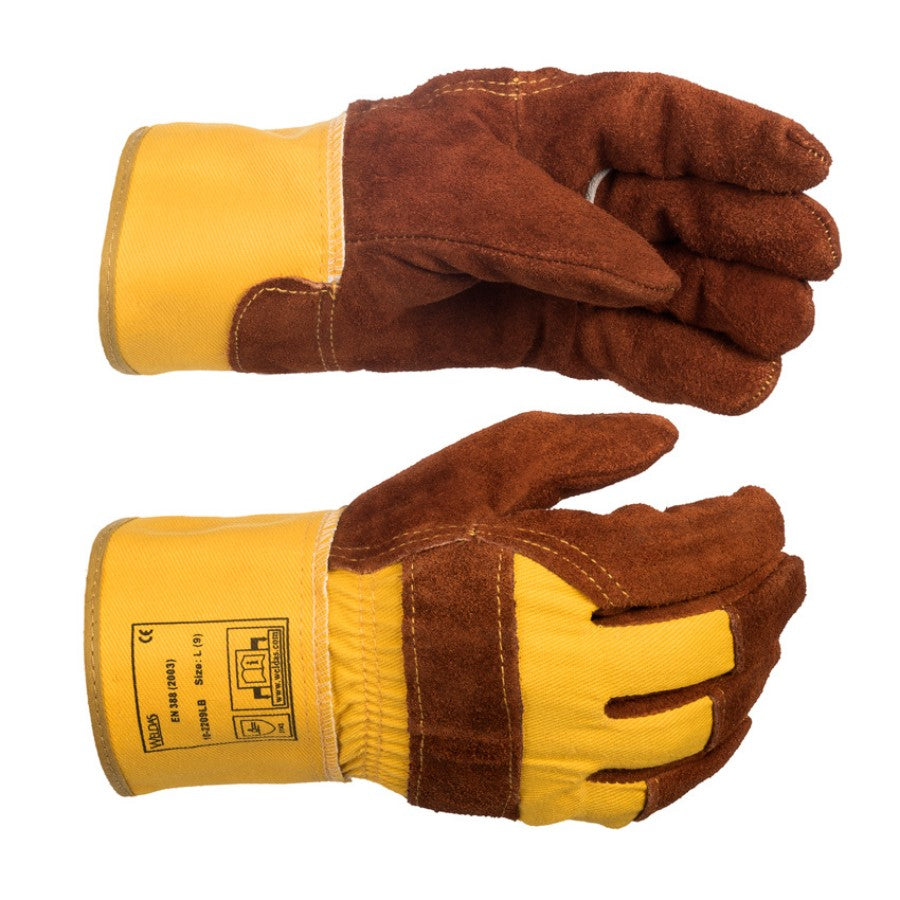 Arbeitshandschuhe mit Sicherheitsfarben Weldas 10-2209LB - PrimeWelding