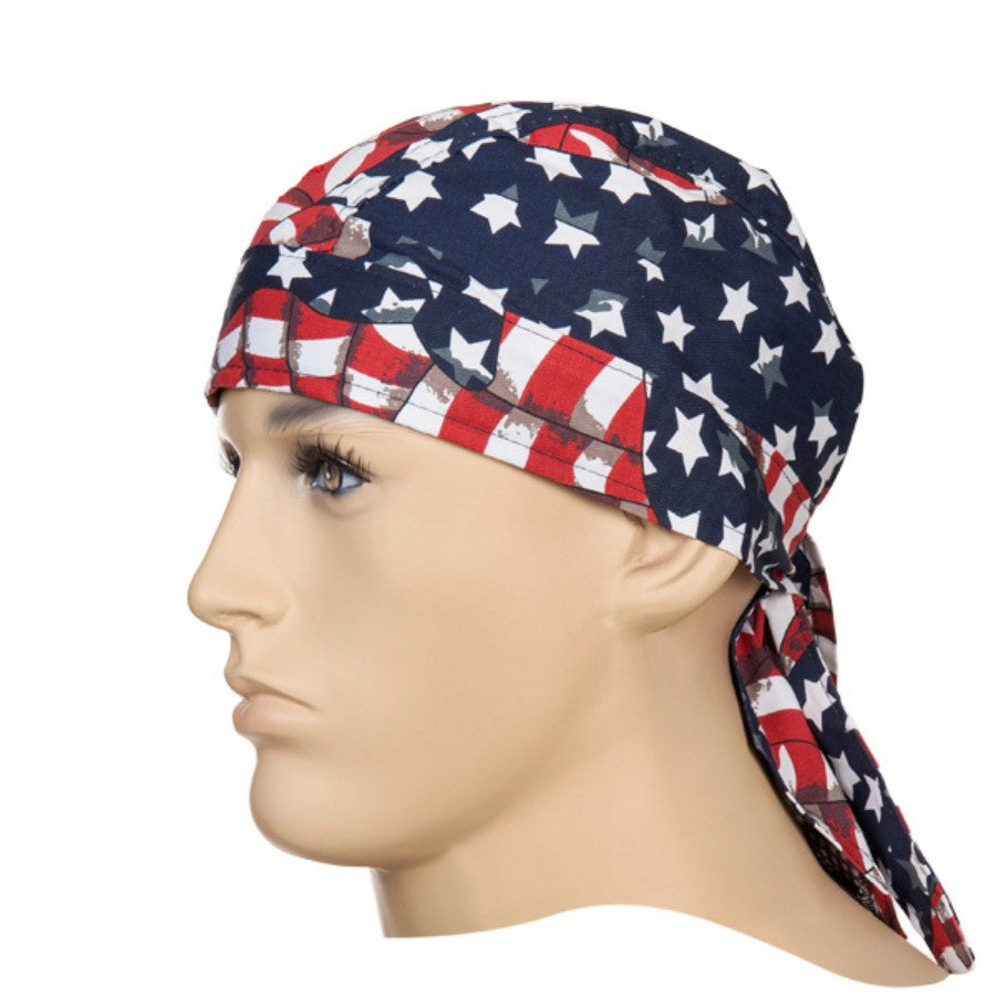 Weldas Doo-Rag - aus Baumwolle, USA Fahne - PrimeWelding
