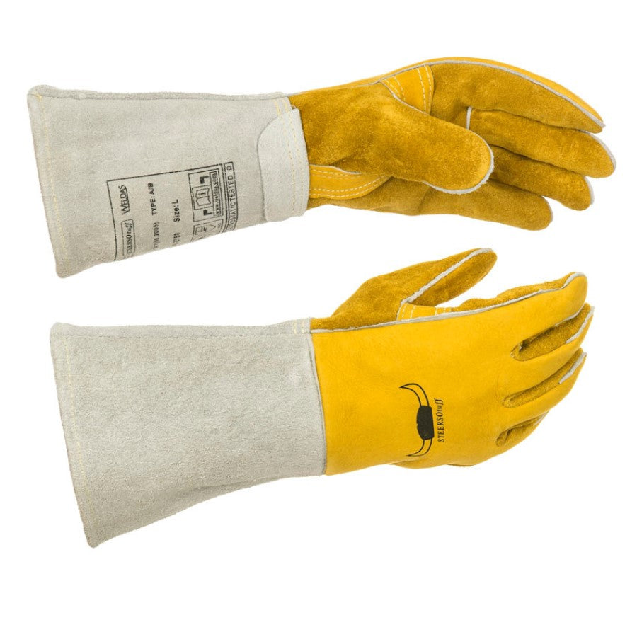 MIG/MAG Schweisserhandschuhe Weldas 10-2750 aus Rindsleder - PrimeWelding