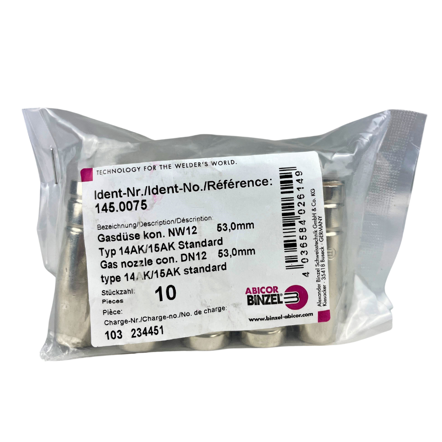 Gasdüse konisch Ø 12 mm 145.0075 - PrimeWelding
