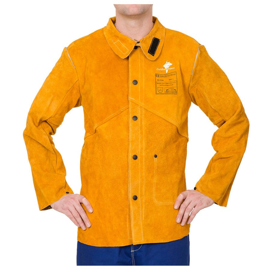 Weldas Schweißerjacke GOLDEN BROWN 44-2530/P - PrimeWelding