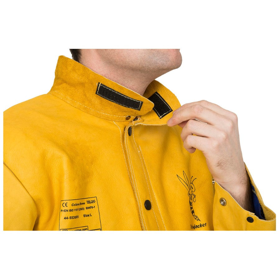 Weldas Schweißerjacke Vollleder GOLDEN BROWN 44-5530 - PrimeWelding