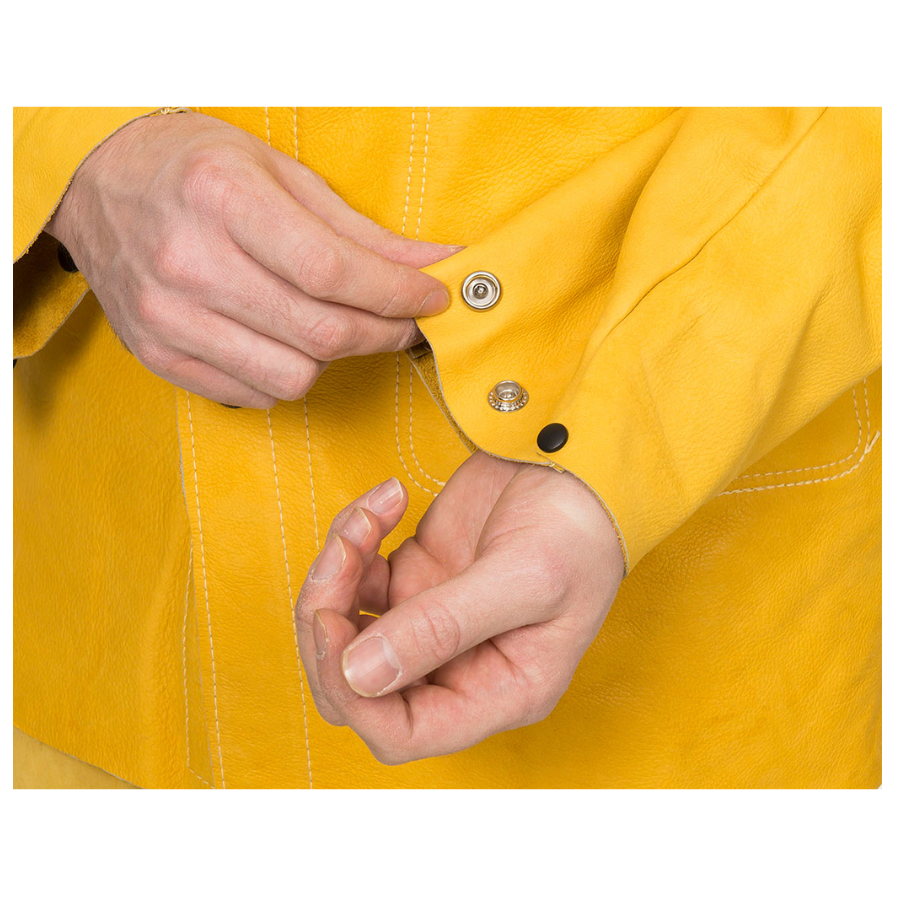 Weldas Schweißerjacke Vollleder GOLDEN BROWN 44-5530 - PrimeWelding