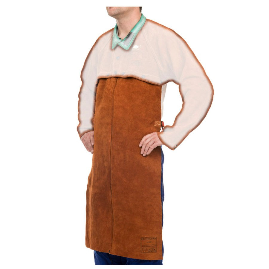 Weldas Lava Brown Schweißerschutz Sigma Schürze - PrimeWelding