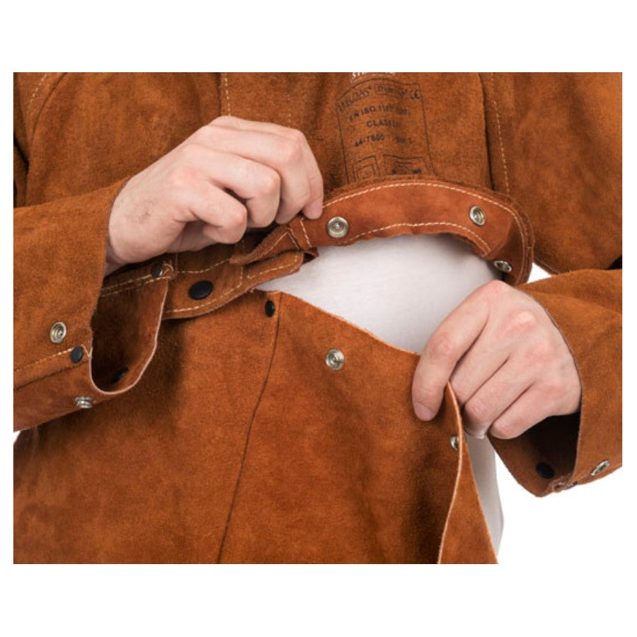 Weldas Lava Brown Schweißerschutz Sigma Jacke 44-7800 - PrimeWelding