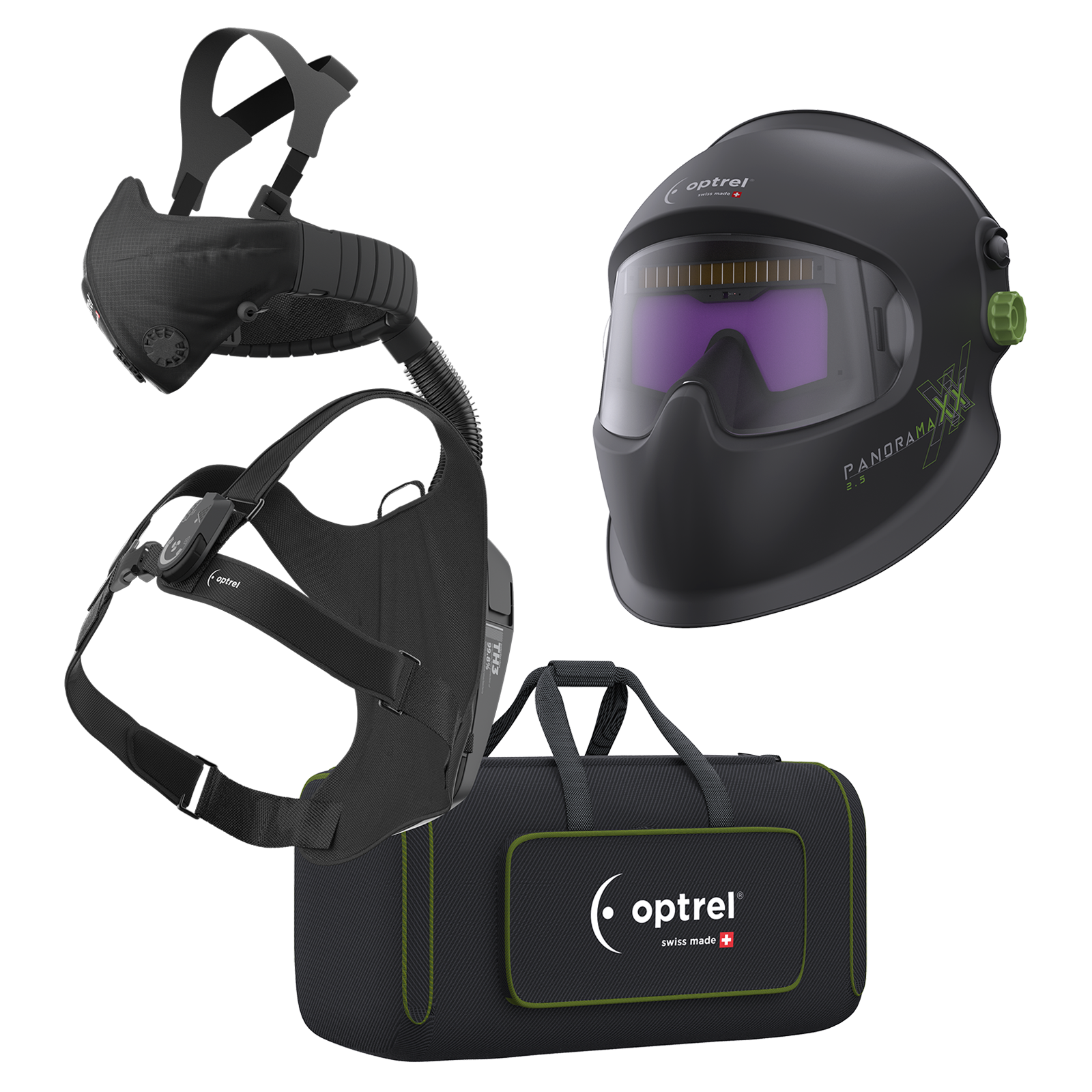 Optrel Panoramaxx 2.5 + Swiss Air Frischlufteinheit - PrimeWelding