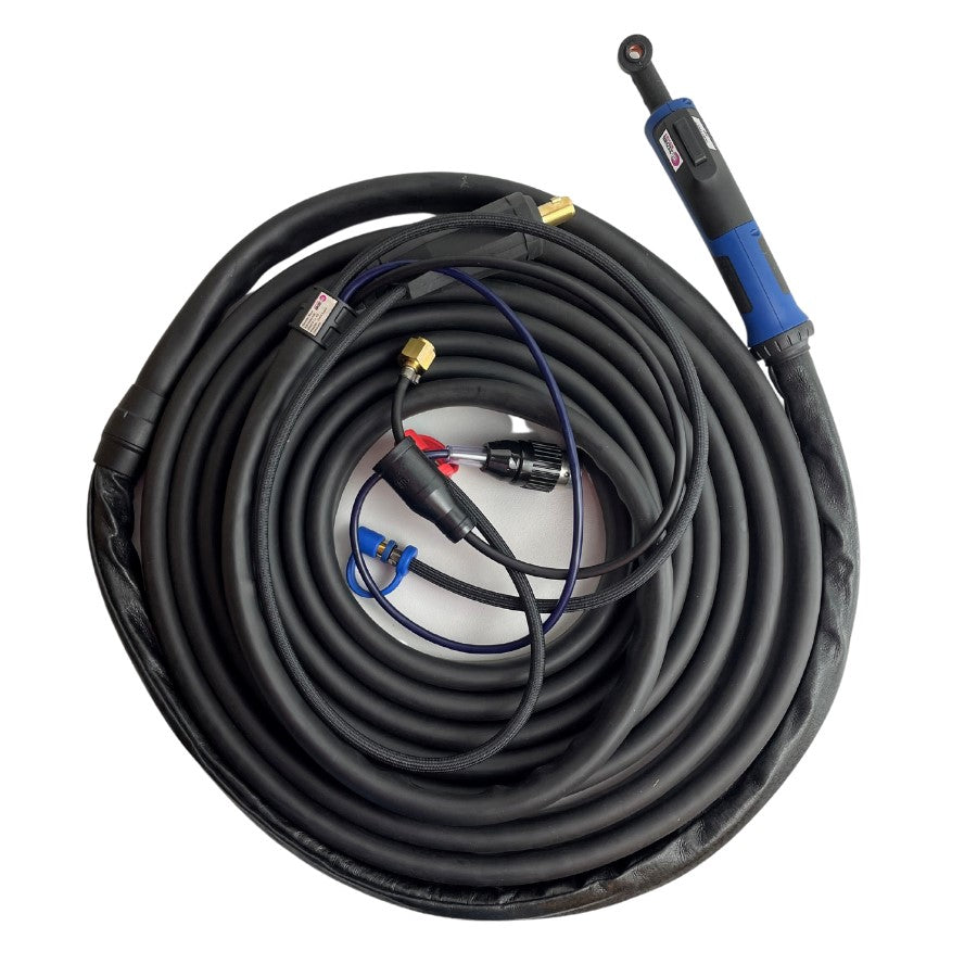 WIG-Brenner Binzel ABITIG® Grip-20 Doppel-Druck, EWM-Anschluss, wassergekühlt - PrimeWelding