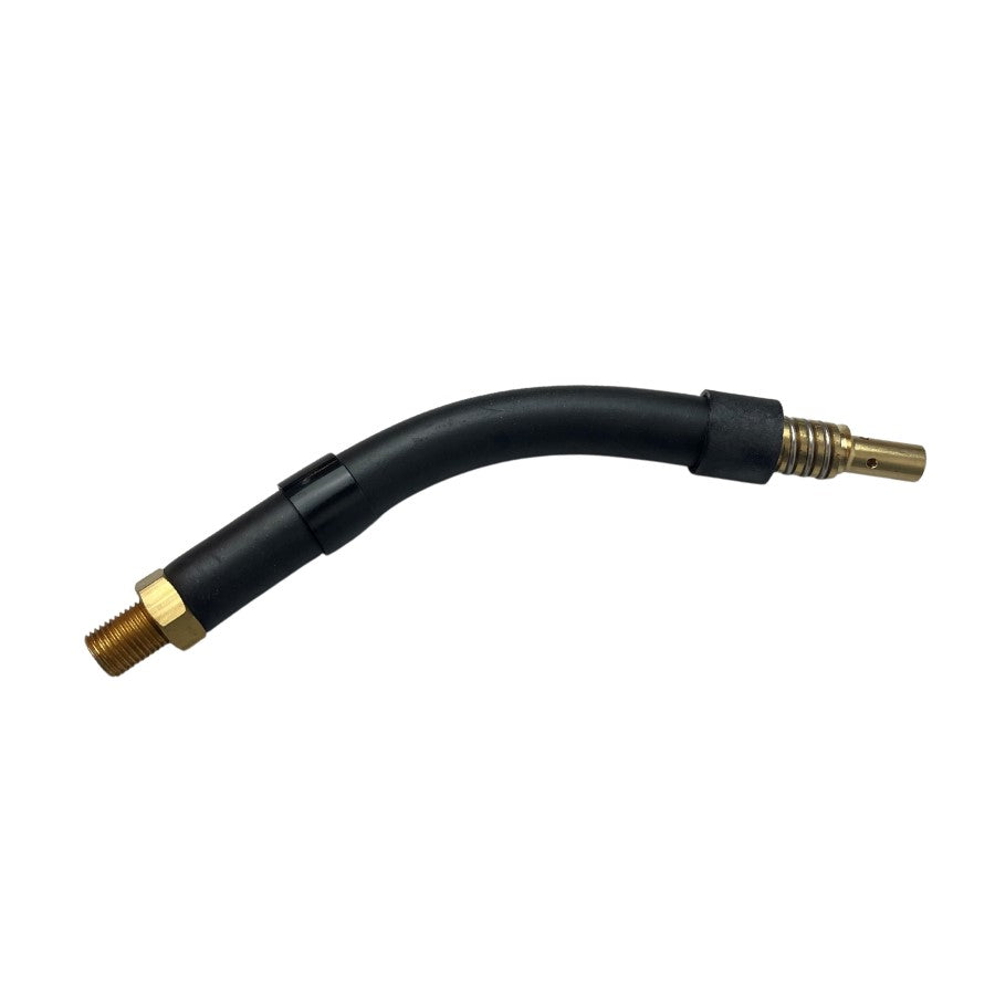 Binzel Brennerhals MB GRIP 15 AK für steckbare Gasdüse 50° gebogen 002.0009 - PrimeWelding