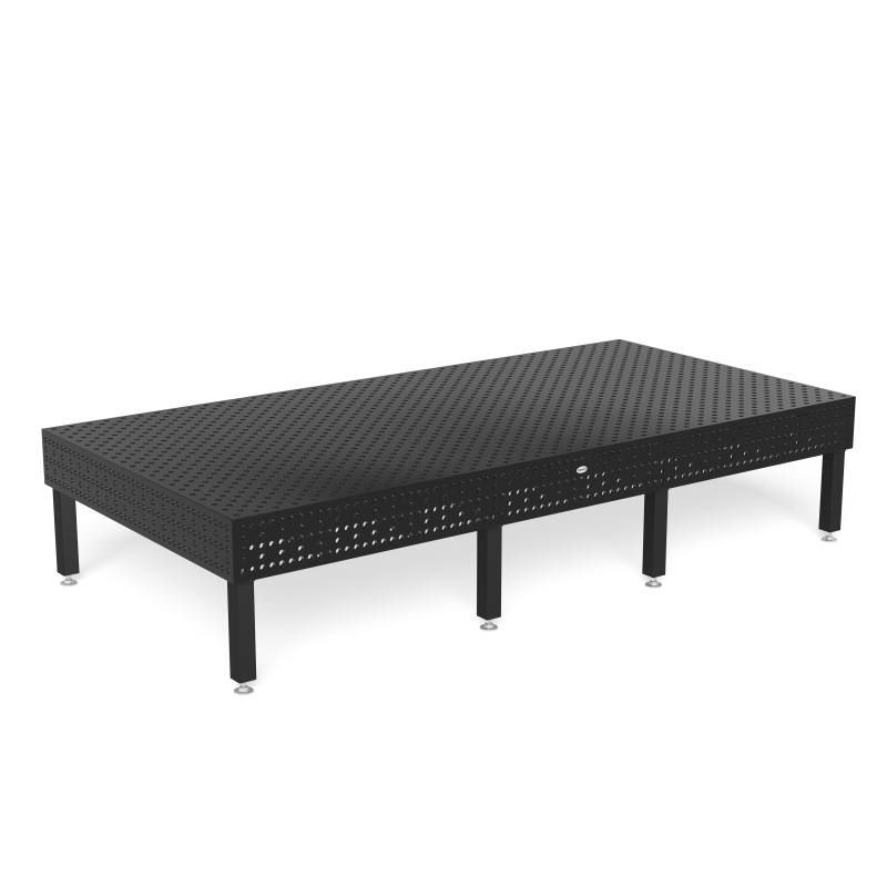 Siegmund Schweißtisch Professional Extreme 8.8 PLUS - 4000x2000x300 Plasmanitriert - mit Diagonalraster System 28