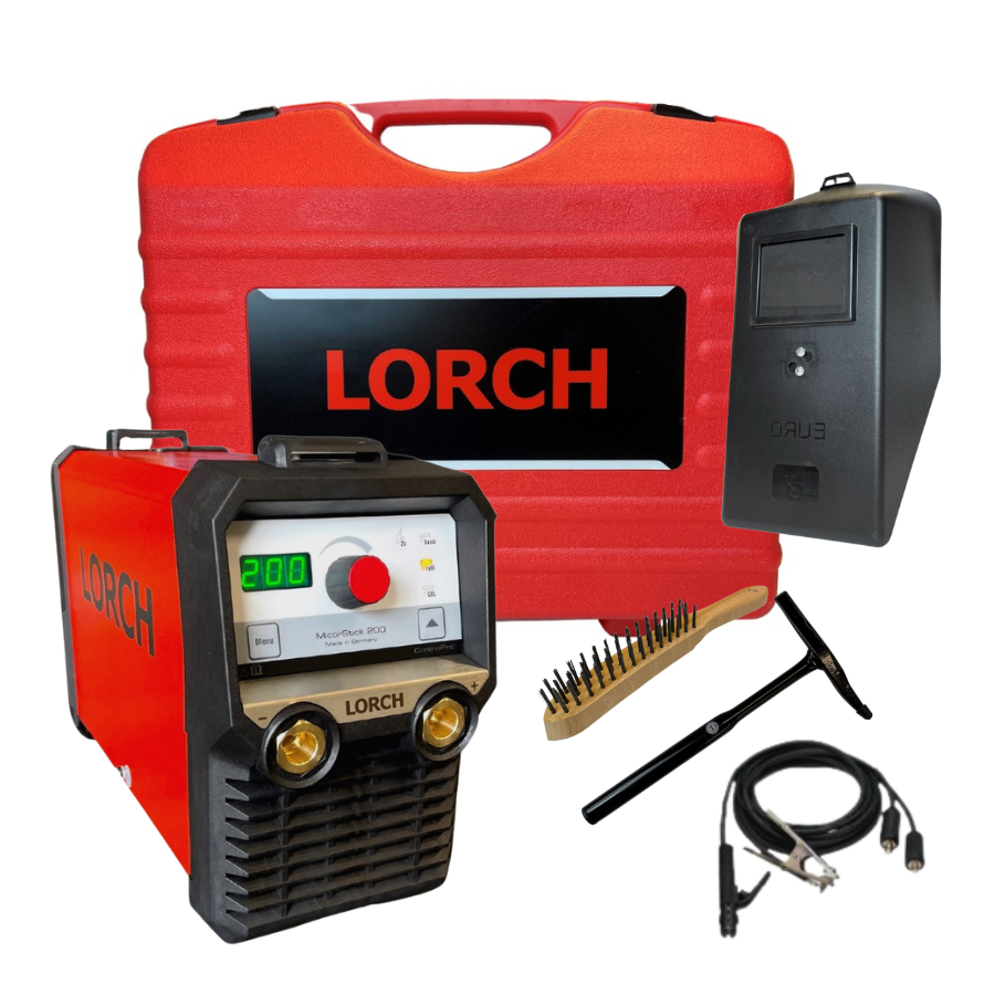 Elektrodenschweißgerät LORCH MicorStick 200 ControlPro Aktionsset 111.7055.0 - PrimeWelding