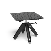 Siegmund Rotary Table Height Adjustable Stationary incl. Perforated Plate 1000x1000x18 System 22