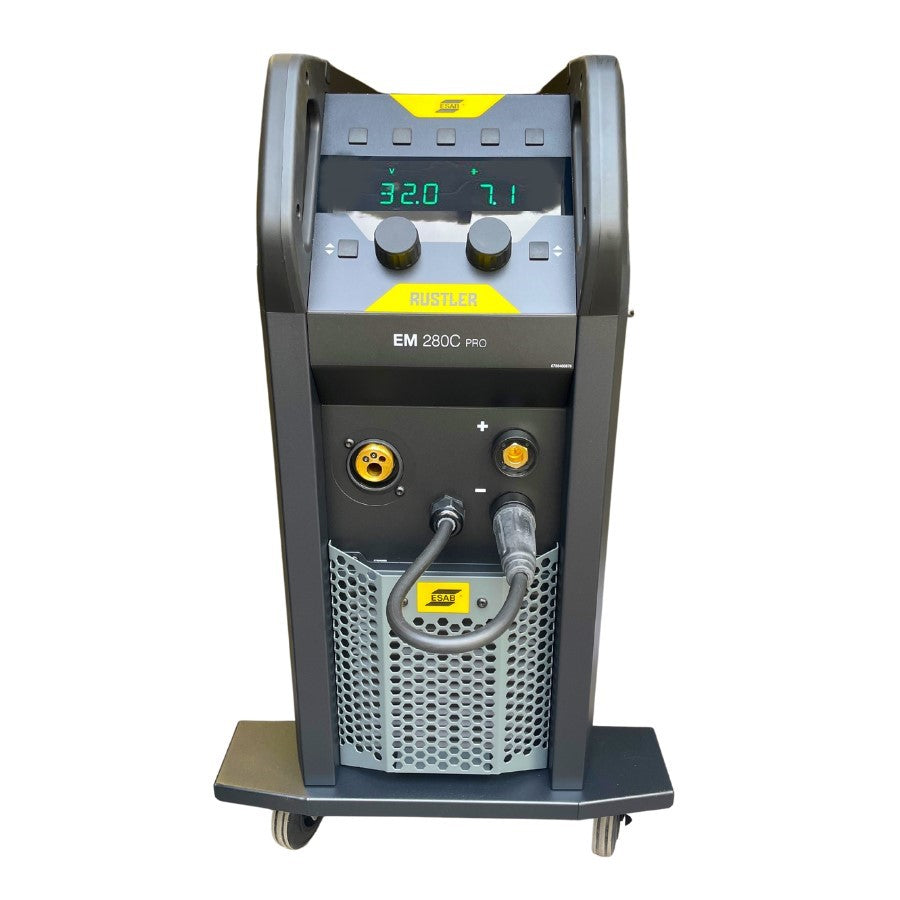 ESAB Schweissgerät Rustler EM 280C Pro Set mit Brenner und Zubehör - PrimeWelding