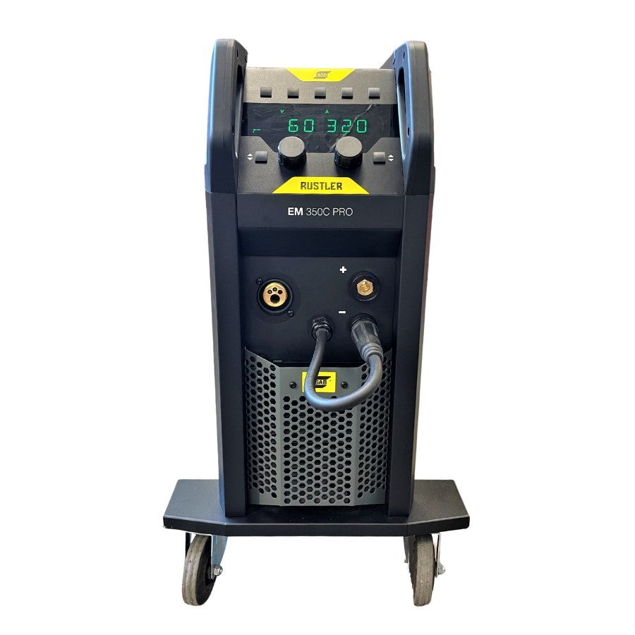 ESAB Schweissgerät Rustler EM 350C Pro Set mit Brenner und Zubehör - PrimeWelding