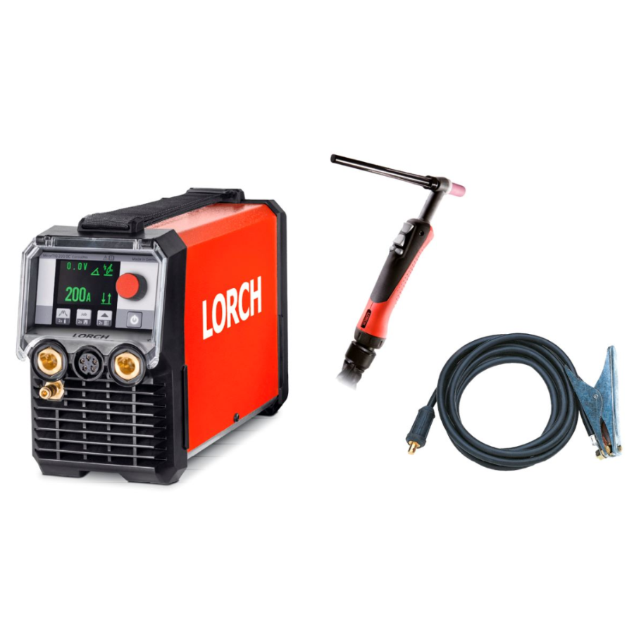 WIG-Schweißgerät Lorch MicorTIG 200 ControlPro für die Werkstatt - PrimeWelding