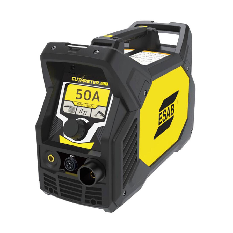 Plasmaschneidgerät ESAB Cutmaster 50+ SL60 75°-Plasmabrenner - PrimeWelding