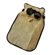 Ledermaske mit Kunststoffbrille 45 cm - PrimeWelding