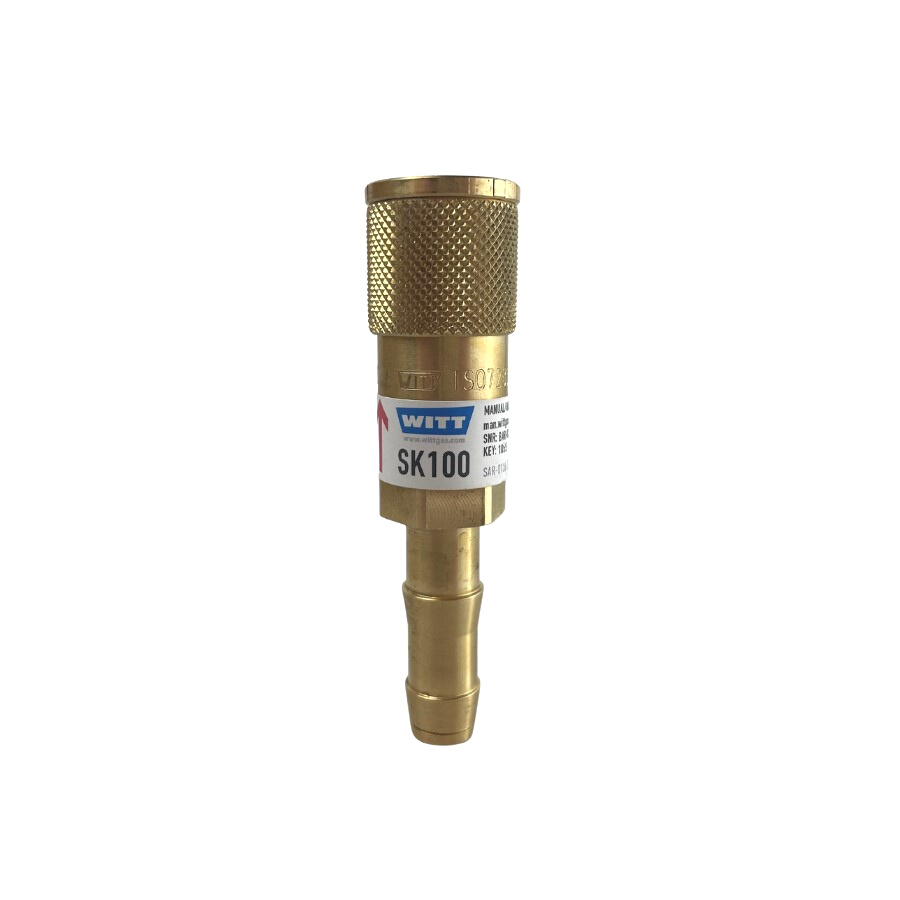 WITT Schnellkupplung mit Tülle 9 mm SK 100-1 für Brenngas - PrimeWelding