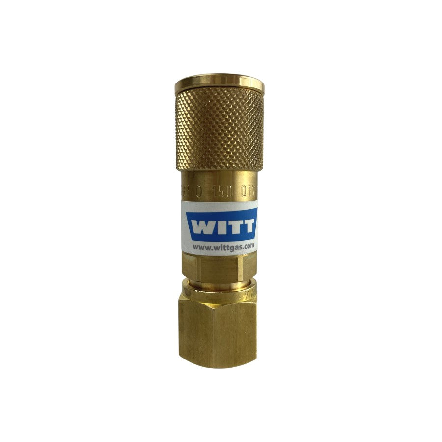 Schlauchkupplung SK100-3 für Sauerstoff G 1/4 Zoll RH IG - PrimeWelding