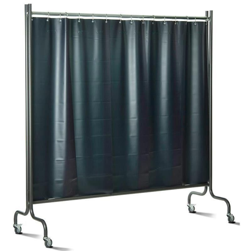 Fahrbare Schweißschutzwand Cobra 2000 dunkelgrün R9 - PrimeWelding