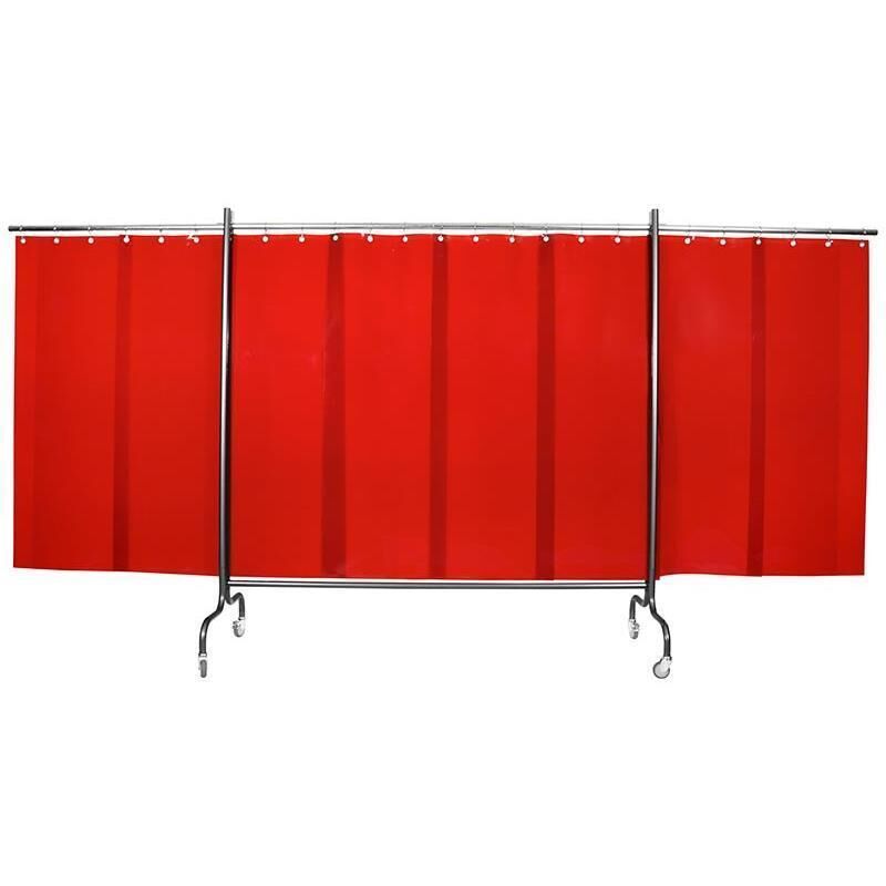 Fahrbare Schweißschutzwand Cobra 4000 orange - PrimeWelding