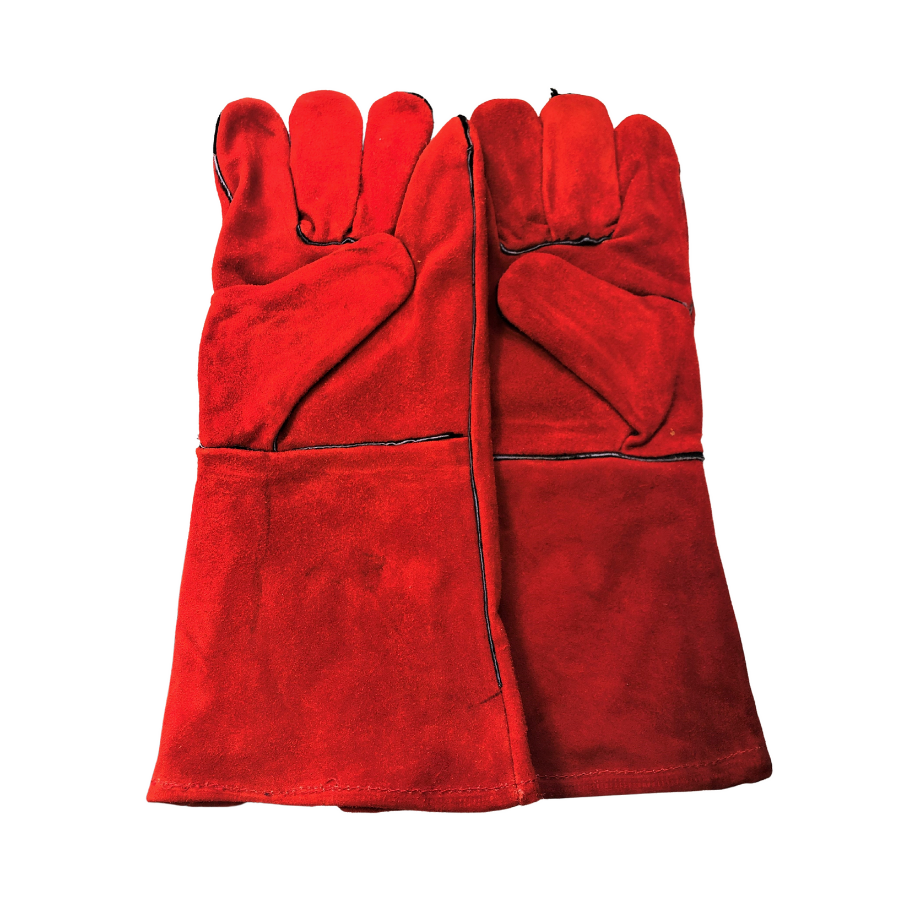 Schweisserhandschuh Mühlheim-Red Hase-Safety zum MAG-Schweissen und E-Handschweissen - PrimeWelding