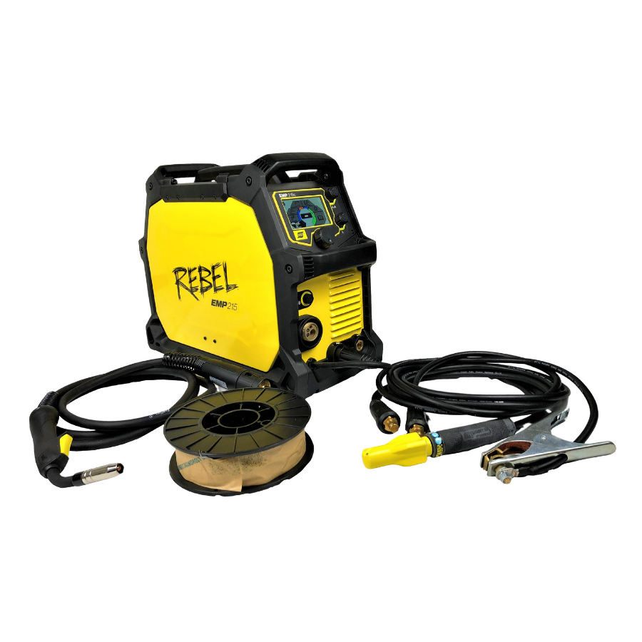 ESAB Rebel EMP 215ic tragbar mit Brenner und Zubehör - PrimeWelding