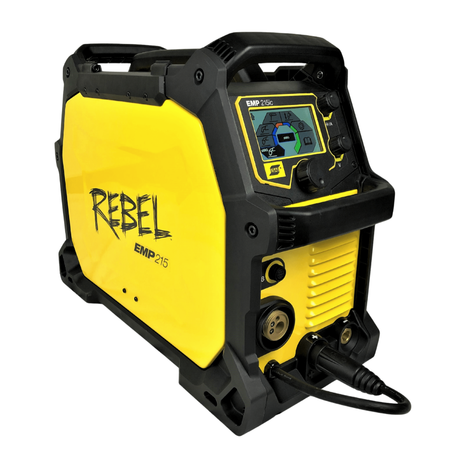 ESAB Rebel EMP 215ic tragbar mit Brenner und Zubehör - PrimeWelding