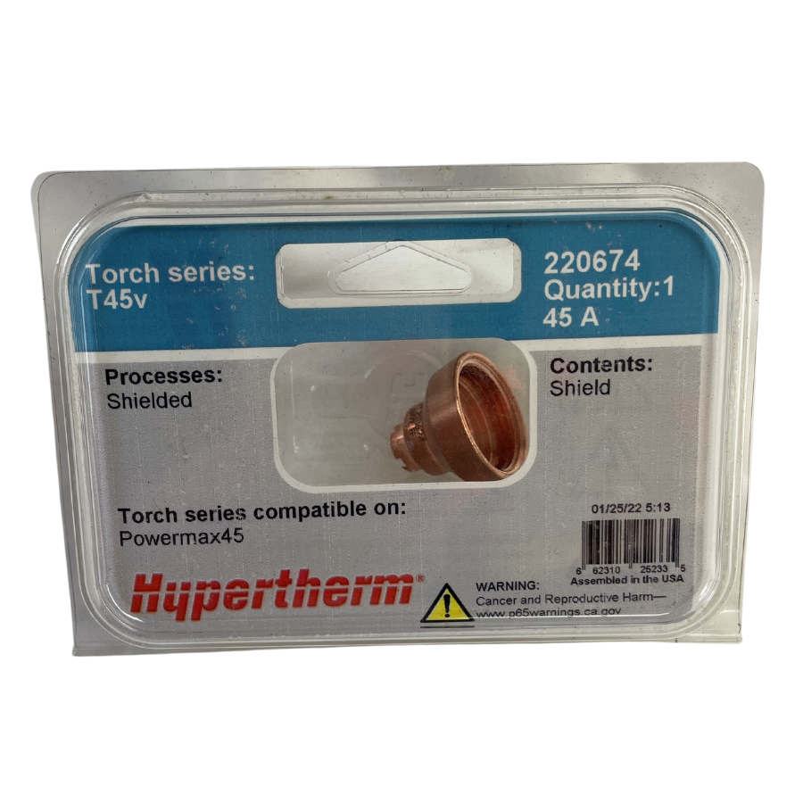 Schutzschild 15A-45A für Duramax Brenner 220674 - PrimeWelding
