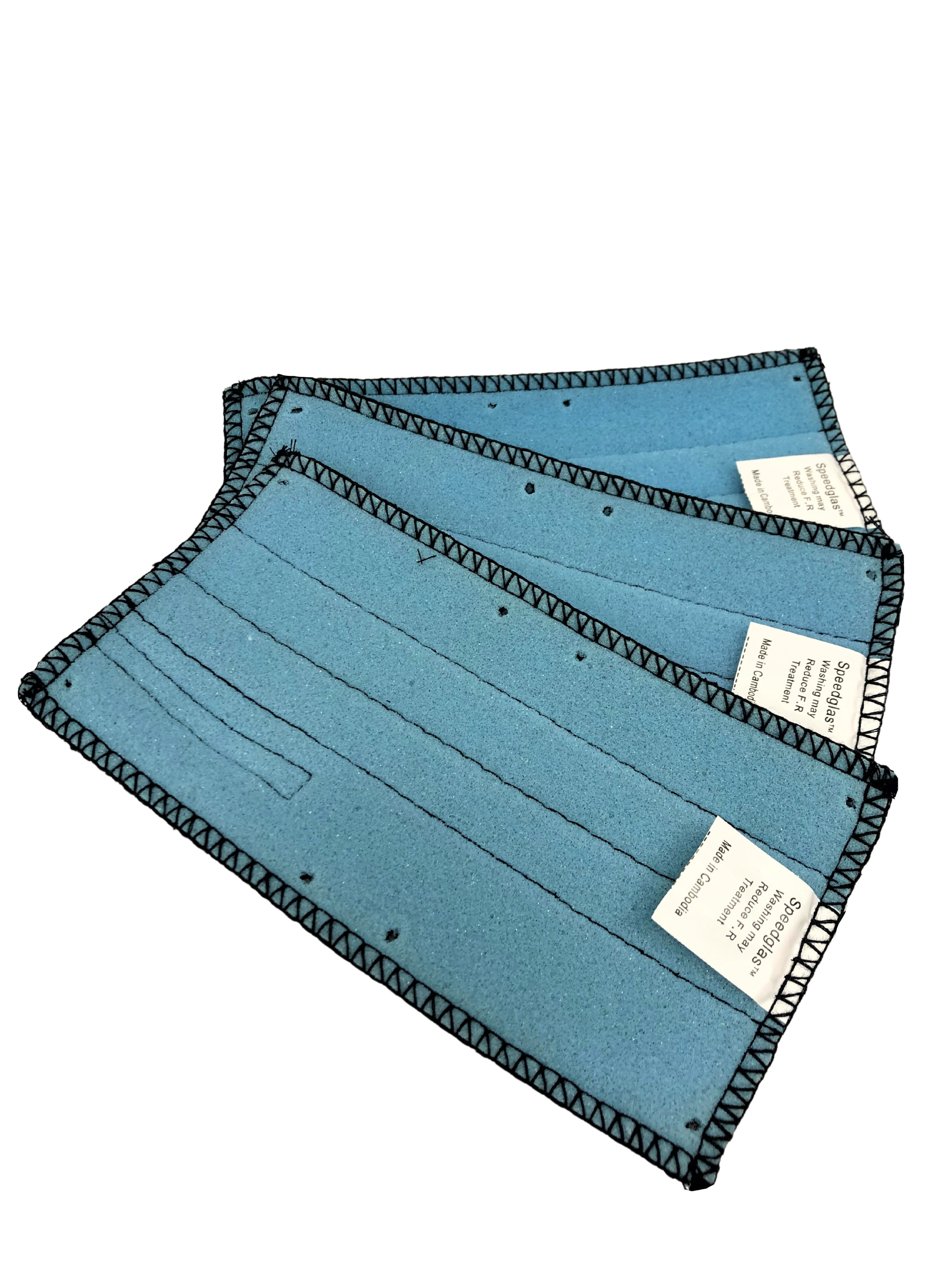 Stirnpolster / Schweißband Baumwolle schwarz 3M Speedglas 9100 3 Stk 168015 - PrimeWelding