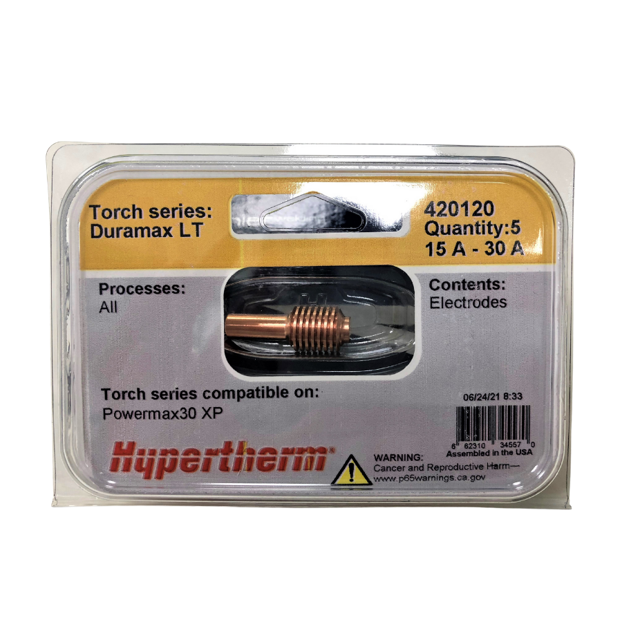 Elektrode für Duramax LT 15-30A PMX-30XP 420120 5 Stk - PrimeWelding