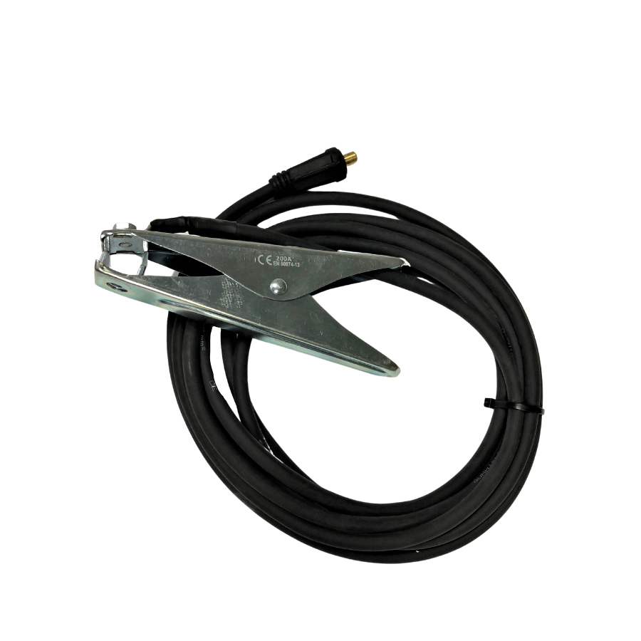 Massekabel 200A H01N2D 25 mm² mit Stecker 9 mm Länge = 5 m - PrimeWelding