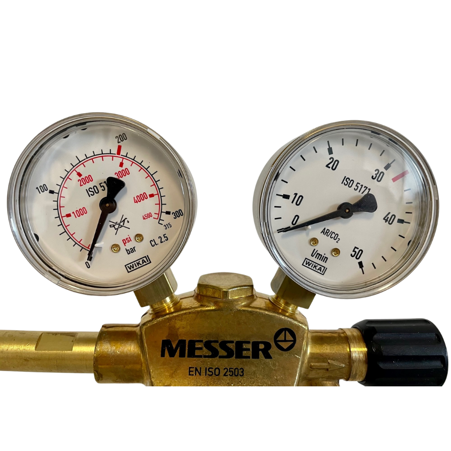Druckminderer-Argon/CO²/Mischgas Messer Constant 2000 200 bar / Ausgangdruck max. 32 l/min 716.20124 - PrimeWelding