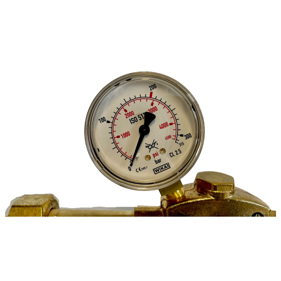 Druckminderer-Argon/CO²/Mischgas Messer Constant 2000 200 bar / Ausgangdruck max. 30 l/min mit Flowmeter 716.20126 - PrimeWelding