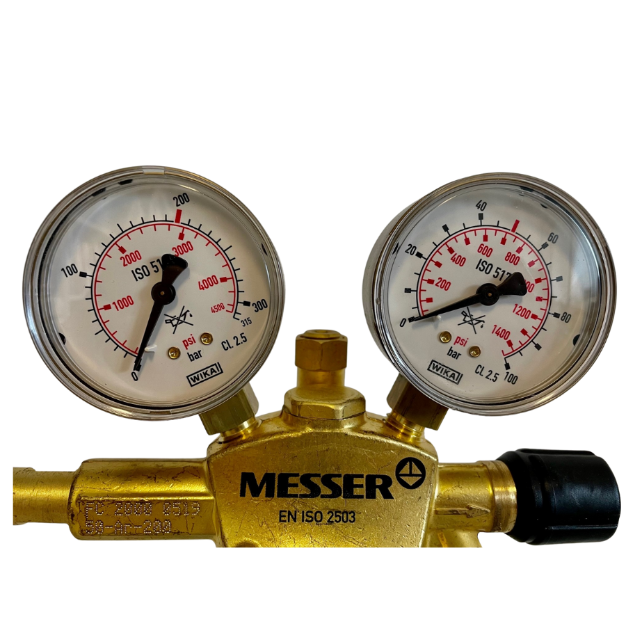 Druckminderer-Argon/CO²/Mischgas Messer Constant 2000 200 bar / Ausgangdruck max. 50 bar 717.05524 - PrimeWelding
