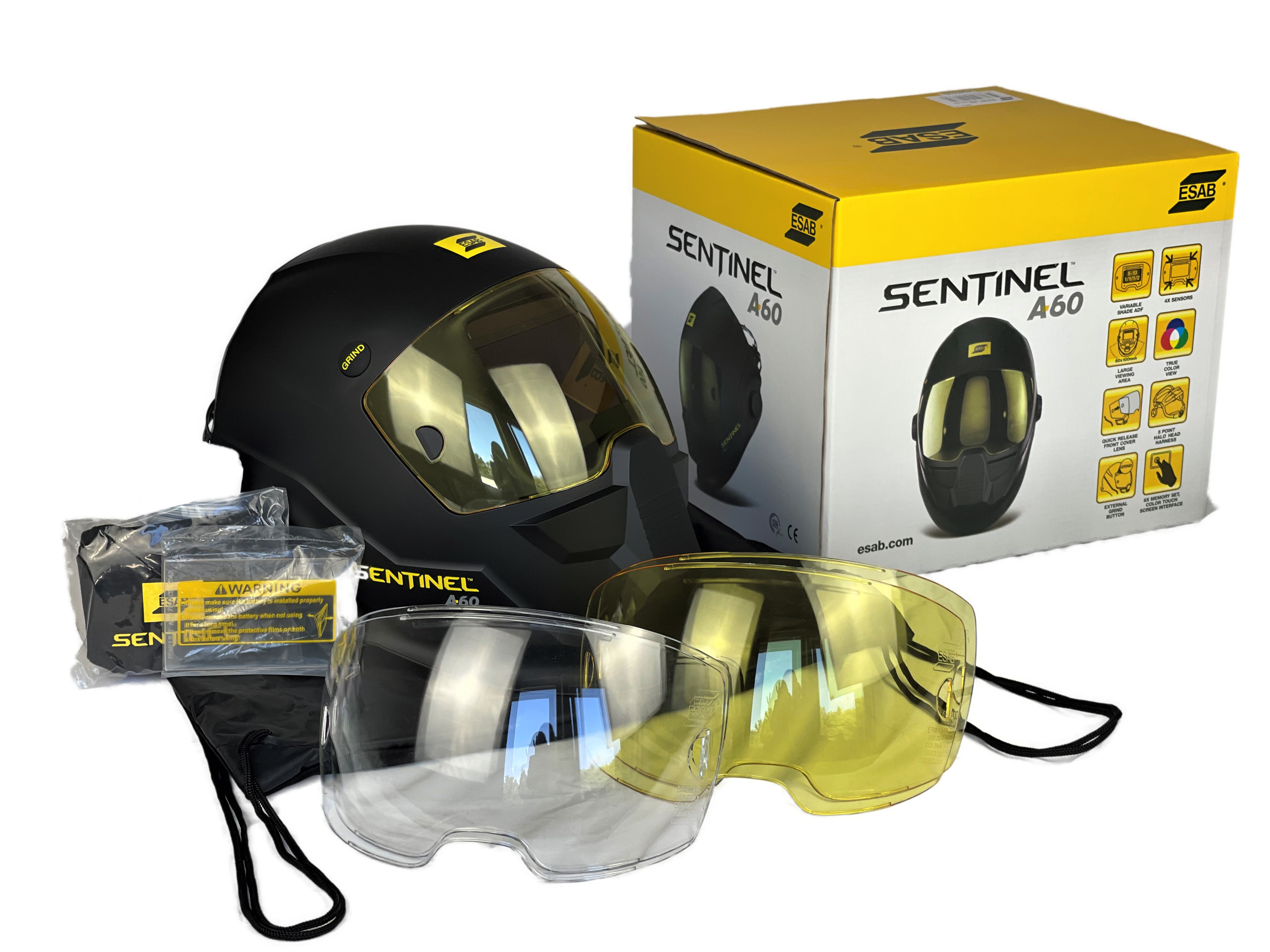 Schweisshelm ESAB Sentinel A60 inkl. Verschleißteile - PrimeWelding
