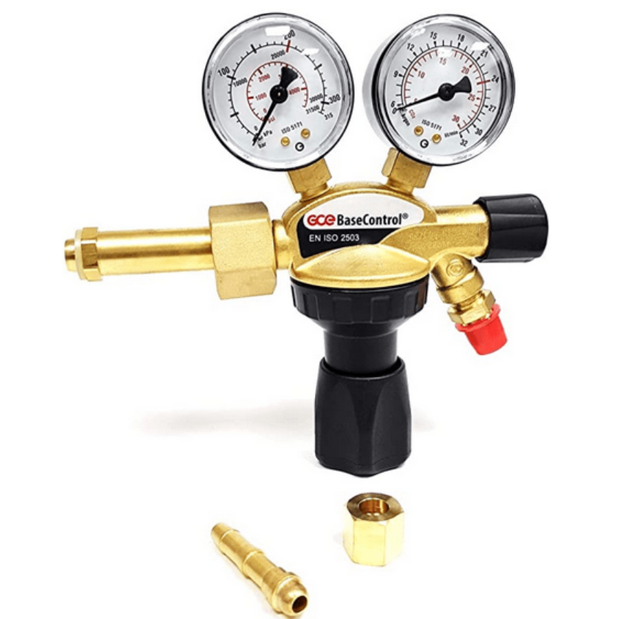 Druckminderer Basecontrol 200 Bar Schutzgas Argon/CO2 GCE - PrimeWelding