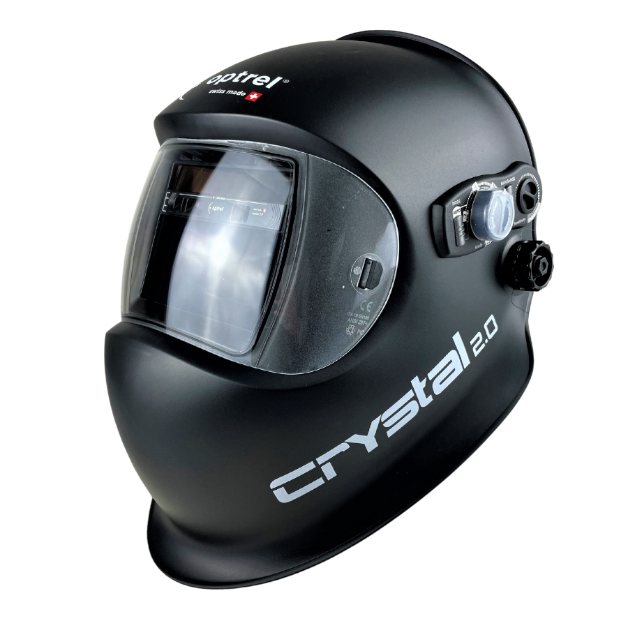 Schweisshelm Optrel Crystal 2.0 schwarz - PrimeWelding