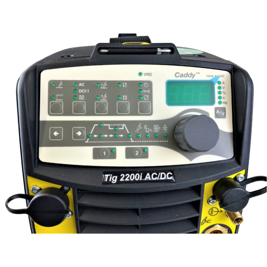 WIG-Schweissgerät ESAB Caddy®Tig 2200i AC/DC, TA34 AC/DC inkl. Brenner 4 m, und MMA Kit - PrimeWelding