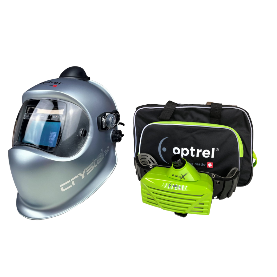 Optrel Crystal 2.0 PAPR + e3000x Frischlufteinheit - PrimeWelding