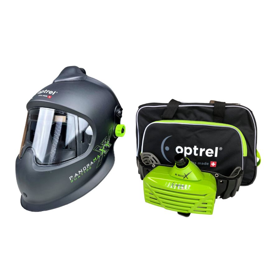 Optrel Panoramaxx Quattro PAPR + e3000x Frischlufteinheit - PrimeWelding