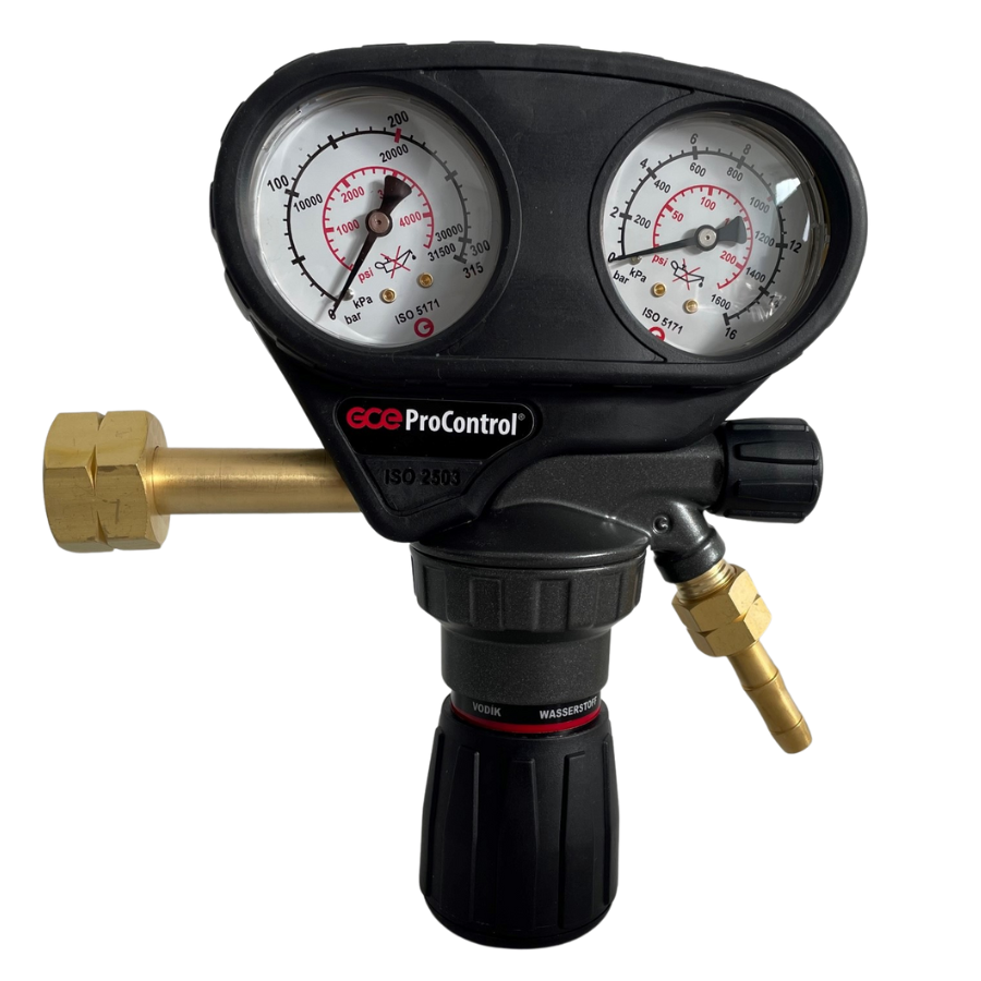 Druckminderer-Wasserstoff GCE ProControl 200 bar - 10/16 bar PC0780696 - PrimeWelding