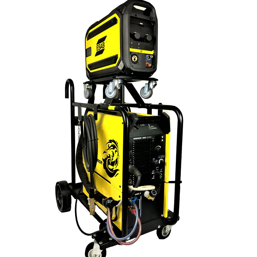 ESAB Warrior i500 CC/CV mit Robust Feed PRO wassergekühlt - PrimeWelding