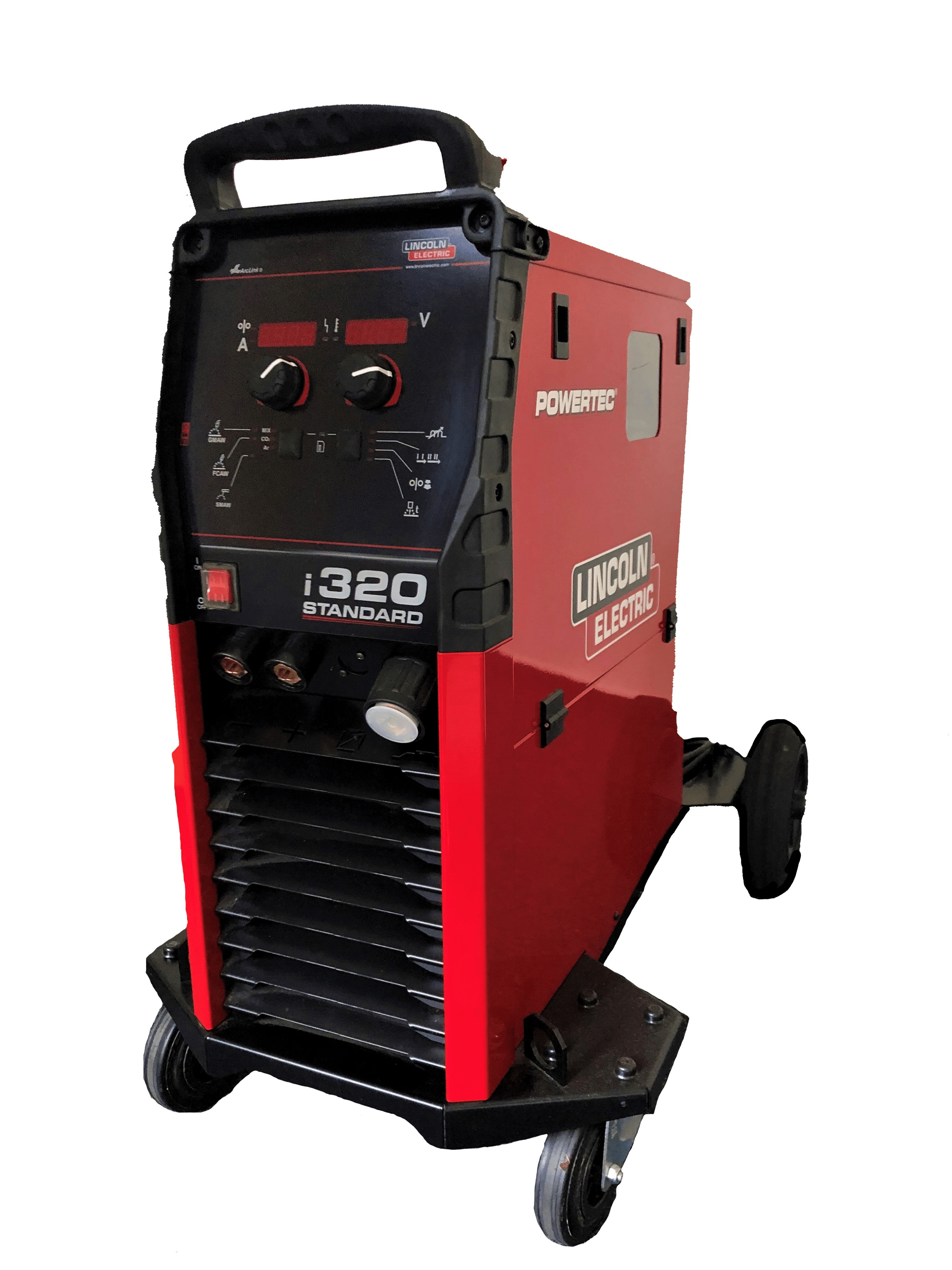 Lincoln Electric Powertec i320C Standard, inkl. Massekabel, gasgekühlt - PrimeWelding