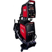 Lincoln Electric Speedtec III 500 SP mit LF-56D Vorschubkoffer u. Zwischenkabel, wassergekühlt - PrimeWelding