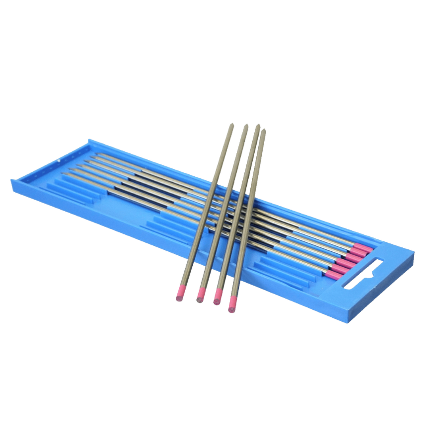 WIG Wolframelektroden Lymox Pink einseitig 28° angespitzt - PrimeWelding