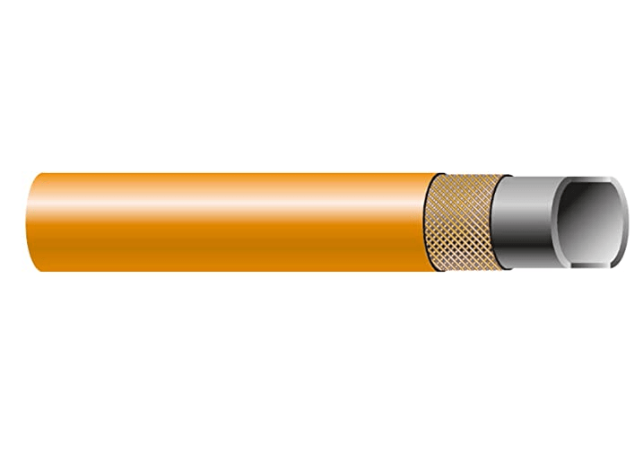 GPBD Propangasschlauch 6,3 x 3,5 mm 10 bar mit Überwurfmutter Gewindeanschluss 3/8'' links - PrimeWelding
